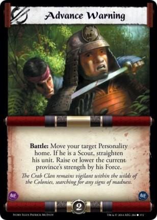 Advance Warning FOIL