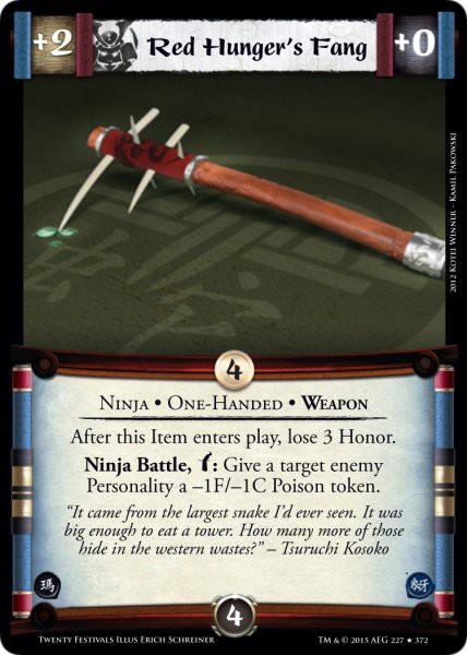 Network Hunger's Fang Foil