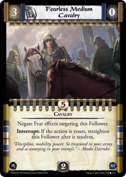 Fearless Medium Cavalry FOIL