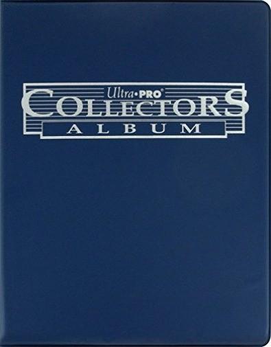 Album Collectors Azul Cobalto Ultra Pro 9 Bolsillos