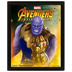 3D Thanos poster. Infinity Wars