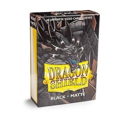 Fundas Dragon Shield Tamaño Japonés (59x86mm) - Negro / Black Mate (60)