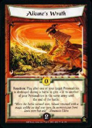 Aikune's Wrath FOIL