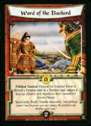 Word of the Bastard FOIL
