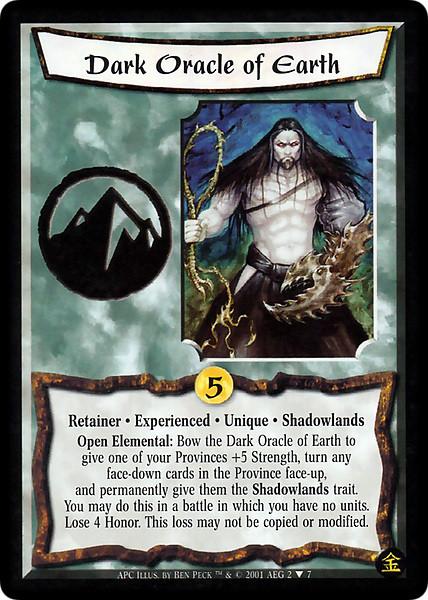 Dark Oracle of Earth Exp FOIL