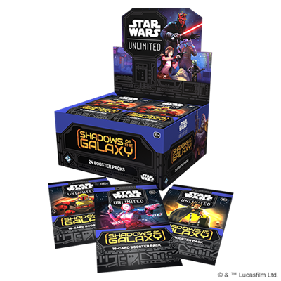 Star Wars Unlimited: Shadows of the galaxy. Envelope box (24) English