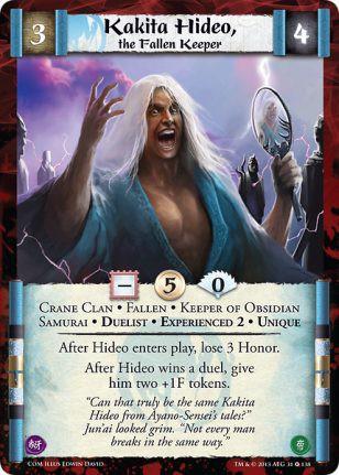 Kakita Hideo, The Fallen Keeper Exp2