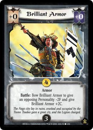 Brilliant Armor (Signed by Christopher Appel)