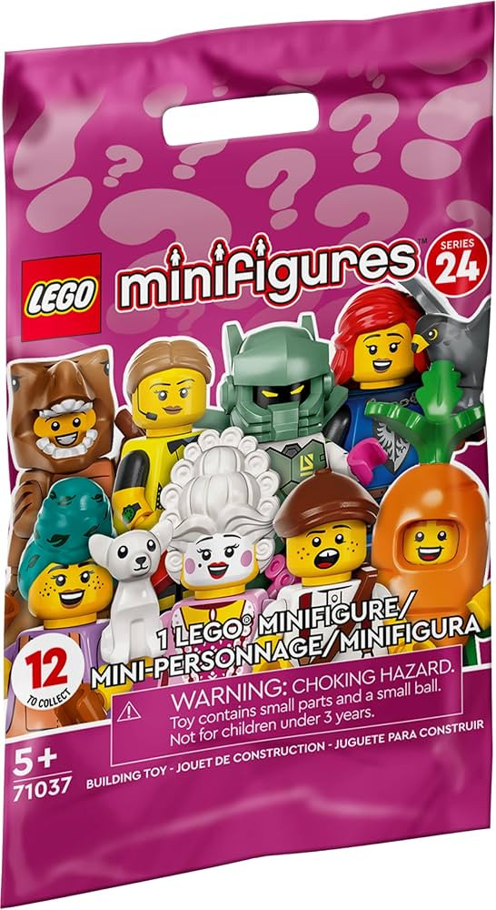 Lego. Minifiguras Serie Nº24. Sobre