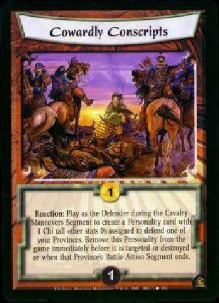 Cowardly Conscripts FOIL