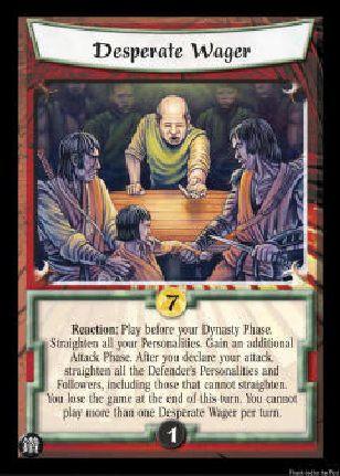 Desperate Wager FOIL