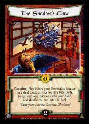 The Shadow's Claw FOIL