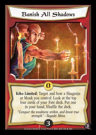 Banish All Shadows Foil