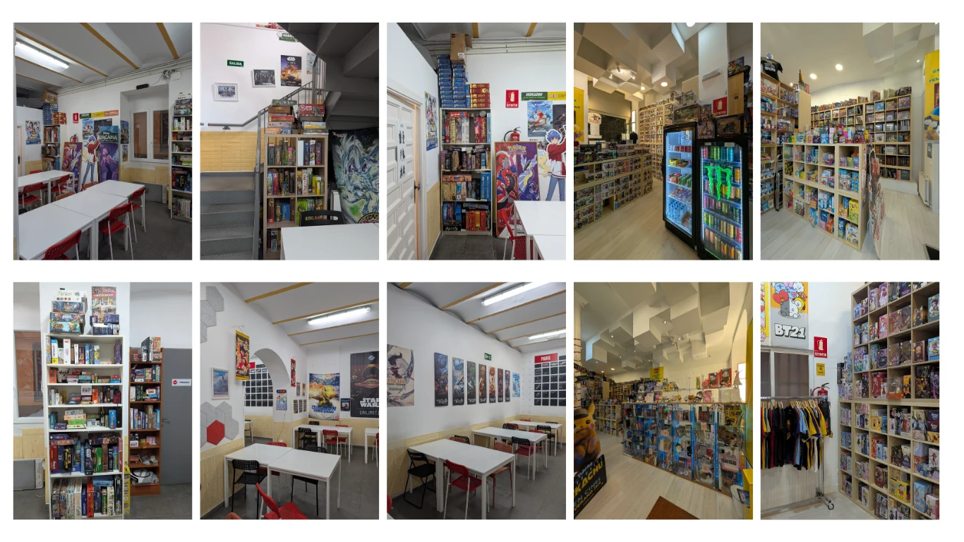 Interior de la tienda Padis en Blasco de Garay 36